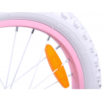 Detský bicykel 16" RoyalBaby Star Girl RB-16G-1 bielo-modrý